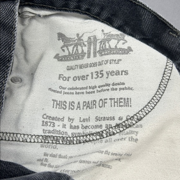 Levi's‎ 505 Men's med blue Straight Jeans. 38/34 - Picture 5 of 7